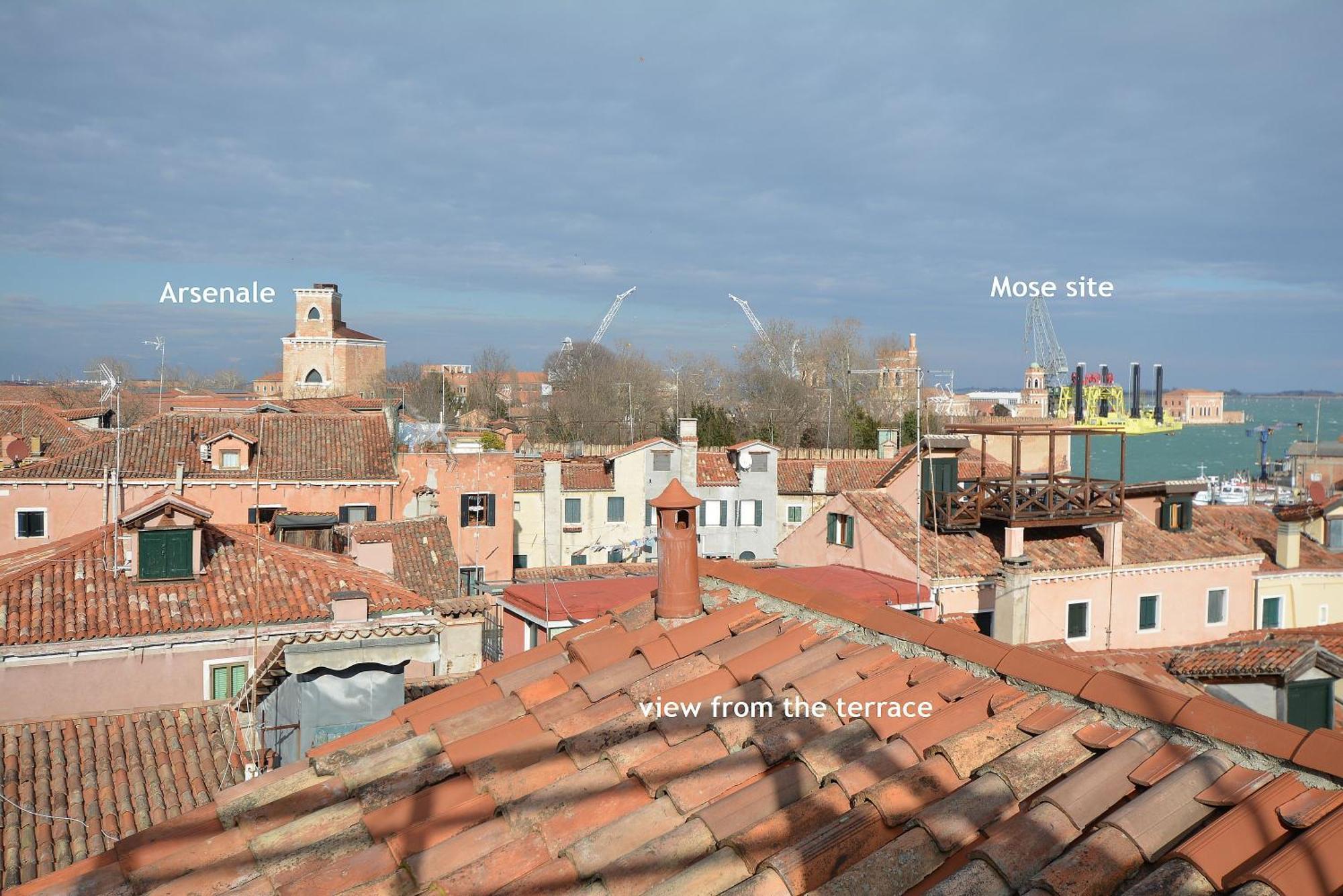 Dandolo-Terrace Leilighet Venezia Eksteriør bilde